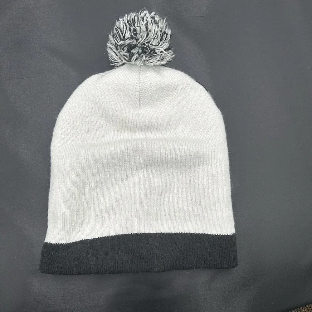 Star Wars Stormtrooper Shiny Pom Beanie‎ Winter Hat Skull Cap OSFM Foldable Flap